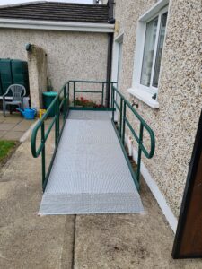 Back Garden Modular Ramp Side View