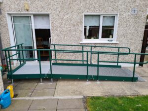 Back Garden Modular Ramp Sideview