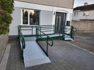 Modular Ramp Installed Wicklow