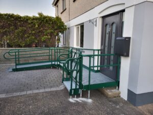 Modular Ramp Installed Wicklow