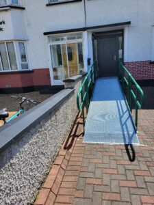 Ramp and Rail Installed in Dublin