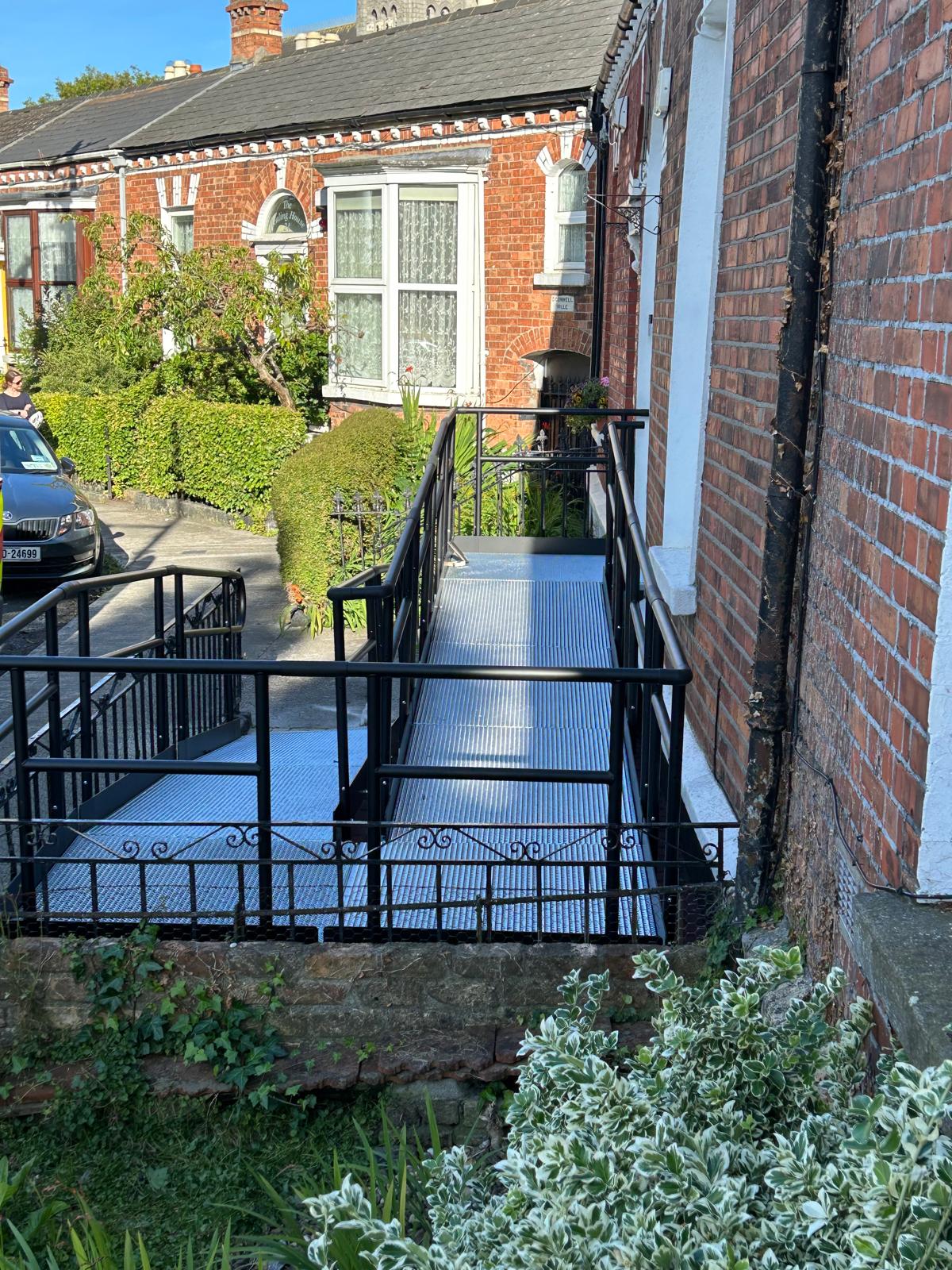 Environmental Modifications Ramp Wheelchair Ramp In A Conservation Area - Ramps Plus