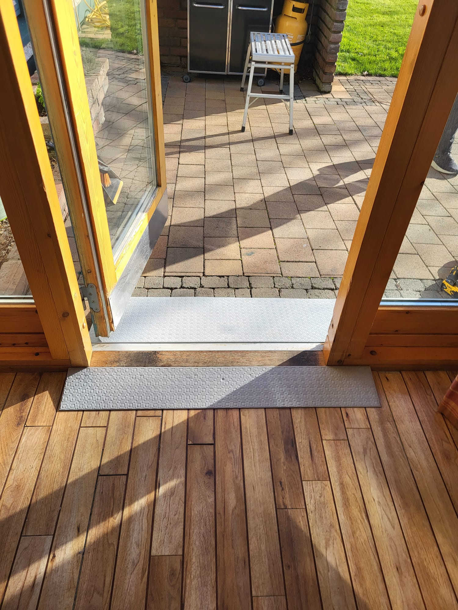 Quick Ramps at back door